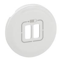 Панель лицевая Celiane USB розетка, белая Legrand Панель лицевая Celiane USB розетка, белая Legrand
