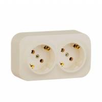 Розетка 2X2К+З без со шторками белая Legrand Розетка 2X2К+З без со шторками белая Legrand