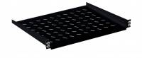 Полка угловая 1U x 446 x 250 mm (до 10 кг), цвет черный (RAL 9005) ZPAS Полка угловая 1U x 446 x 250 mm (до 10 кг), цвет черный (RAL 9005) ZPAS