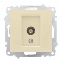Механизм розетки Милан TV 75Ом 5-862МГц бежевый без рамки PROxima EKF Electrotechnica Механизм розетки Милан TV 75Ом 5-862МГц бежевый без рамки PROxima EKF Electrotechnica