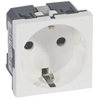 Розетка Mosaic 2К+З на винтах Legrand Розетка Mosaic 2К+З на винтах Legrand