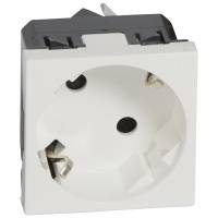 Розетка Mosaic 2К+З немецкий стандарт 45° Legrand Розетка Mosaic 2К+З немецкий стандарт 45° Legrand