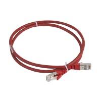 Патч-корд S/FTP 6а LSZH 1м красный Legrand Патч-корд S/FTP 6а LSZH 1м красный Legrand