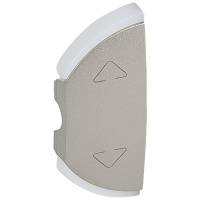 Клавиша CLN UpDown SCS 1 модуль титан Legrand Клавиша CLN UpDown SCS 1 модуль титан Legrand