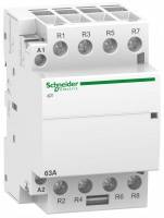 Модульный контактор iCT63A 4НЗ 24В АС 50ГЦ Schneider Electric Модульный контактор iCT63A 4НЗ 24В АС 50ГЦ Schneider Electric