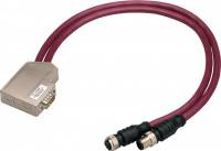 PDA12-FBP.050 адаптор M12-Dsub9-M12 для Profibus DP/V0, DP/V1 PDA12-FBP.050 адаптор M12-Dsub9-M12 для Profibus DP/V0, DP/V1