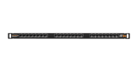 Коммутационная панель NIKOMAX 19", 0,5U, 24 порта, Кат.5e (Класс D), 100МГц, RJ45/8P8C, 110/KRONE, T568A/B, неэкранированная, с органайзером, черная - гарантия: 5 лет расширенная / 25 лет системная Коммутационная панель NIKOMAX 19", 0,5U, 24 порта, Кат.5e (Класс D), 100МГц, RJ45/8P8C, 110/KRONE, T568A/B, неэкранированная, с органайзером, черная - гарантия: 5 лет расширенная / 25 лет системная