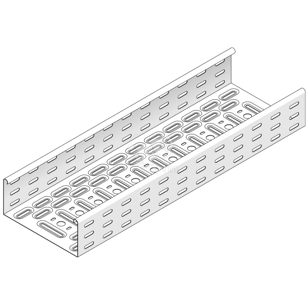 Кабельный лоток перфорированный PEKBS85.600.125