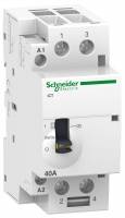 Модульный контактор с ручным управлением iCT40A 2Н Schneider Electric Модульный контактор с ручным управлением iCT40A 2Н Schneider Electric