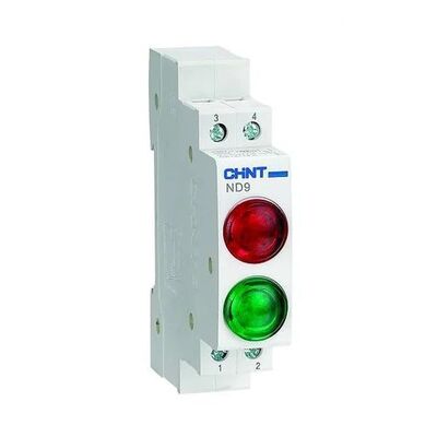 Индикатор ND9-2/gr зеленый+красный , AC/DC230В (LED) (CHINT)