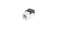 Модуль Keystone, Кат.6, RJ45/8P8C, самозажимной, неэкран., белый Модуль Keystone, Кат.6, RJ45/8P8C, самозажимной, неэкран., белый
