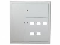 Щит этажный 5 квартирный слаботочный отсек слева 1010х950х160 IP31 PROxima Щит этажный 5 квартирный слаботочный отсек слева 1010х950х160 IP31 PROxima