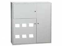Щит этажный 6 квартирный навесной 945х880х220 IP31 PROxima Щит этажный 6 квартирный навесной 945х880х220 IP31 PROxima