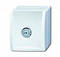 Розетка Schuko 16А 250В IP44 для открытого монтажа, серия ocean, цвет альпийский белый ABB Розетка Schuko 16А 250В IP44 для открытого монтажа, серия ocean, цвет альпийский белый ABB