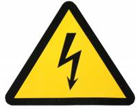 Наклейка "Молния" (25х25х25мм.) EKF Electrotechnica Наклейка "Молния" (25х25х25мм.) EKF Electrotechnica