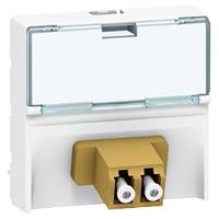Розетка Mosaic оптоволоконная 2LC Legrand Розетка Mosaic оптоволоконная 2LC Legrand