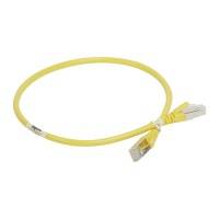 Патч-корд S/FTP 6а PVC 0,5м желтый Legrand Патч-корд S/FTP 6а PVC 0,5м желтый Legrand