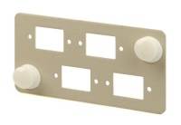Модуль 4xSC, Simplex type, 67х35mm Модуль 4xSC, Simplex type, 67х35mm