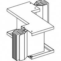 Секция угловая Z-образная плашмя, 3l+n+pe, al, 2500 А KTA2500ZP6 Schneider Electric Секция угловая Z-образная плашмя, 3l+n+pe, al, 2500 А KTA2500ZP6 Schneider Electric