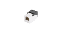 Модуль Keystone, Кат.5e, RJ45/8P8C, самозажимной, неэкран., белый Модуль Keystone, Кат.5e, RJ45/8P8C, самозажимной, неэкран., белый