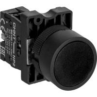 Кнопка управления NP2-BA21 без подсветки черная 1НО IP40 (CHINT)