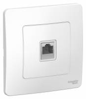 Розетка скрытой установки Blanca телефонная RJ11, белый Schneider Electric Розетка скрытой установки Blanca телефонная RJ11, белый Schneider Electric