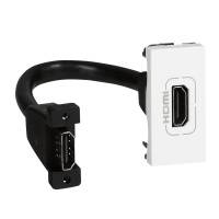 Розетка HDMI со шнуром белая MSC Legrand Розетка HDMI со шнуром белая MSC Legrand