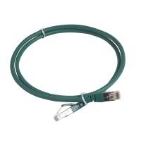 Патч-корд S/FTP 6а LSZH 1м зеленый Legrand Патч-корд S/FTP 6а LSZH 1м зеленый Legrand