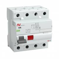 Устройство защитного отключения DV 4P 100А/30 мА (AC) AVERES Устройство защитного отключения DV 4P 100А/30 мА (AC) AVERES