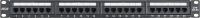 Коммутационная панель NETLAN 19", 1U, 24 порта, Кат.5e (Класс D), 100МГц, RJ45/8P8C, 110/KRONE, T568A/B, неэкранированная, черная Коммутационная панель NETLAN 19", 1U, 24 порта, Кат.5e (Класс D), 100МГц, RJ45/8P8C, 110/KRONE, T568A/B, неэкранированная, черная