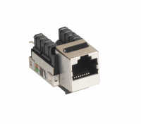 Модуль-вставка NETLAN типа Keystone, Кат.5e (Класс D), 100МГц, RJ45/8P8C, 110/KRONE, T568A/B, экранированный, металлик, уп-ка 10шт. Модуль-вставка NETLAN типа Keystone, Кат.5e (Класс D), 100МГц, RJ45/8P8C, 110/KRONE, T568A/B, экранированный, металлик, уп-ка 10шт.
