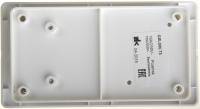 Блок Glossa: розетка + 2-клавишный выключатель с подсветкой белый Schneider Electric Блок Glossa: розетка + 2-клавишный выключатель с подсветкой белый Schneider Electric