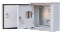Корпус металлический навесной 300х310х150, 1ф, 2дв., 7 модулей , IP54 Корпус металлический навесной 300х310х150, 1ф, 2дв., 7 модулей , IP54