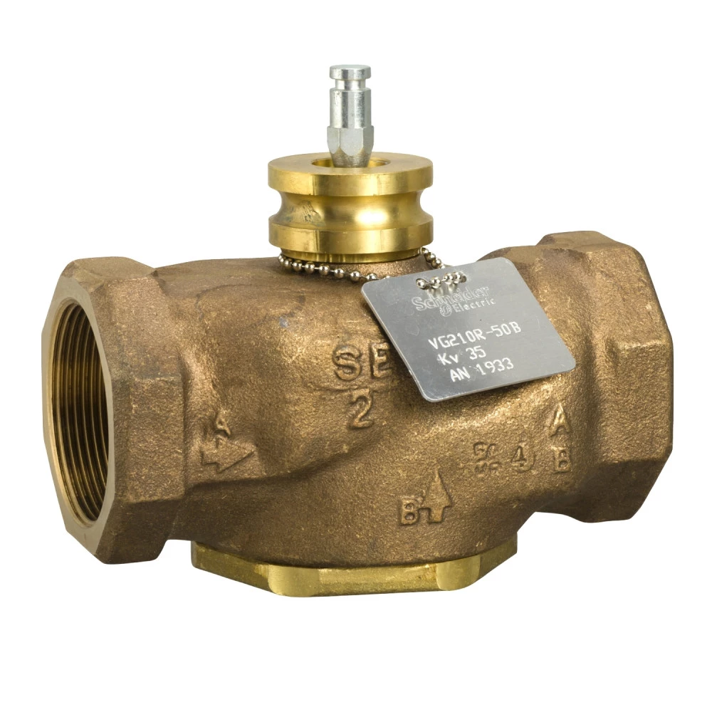 Клапан 3-ходовой резьбовой PN16 VG310R DN50 Kvs 35 Rp2