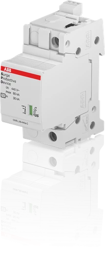 Ограничитель импульсных перенапряжений УЗИП OVR T2 80-440s P TS QS ABB 2CTB815708R2900