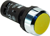 Кнопка CP2-30Y-11 желтая с фиксацией 1НО+1HЗ