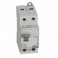 УЗО двухполюсное DX3 2П 25А 30мА-A