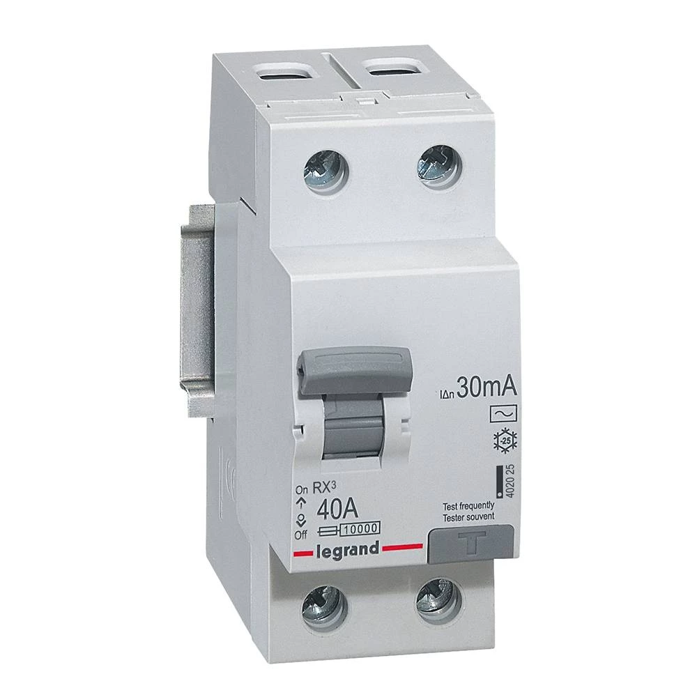 УЗО двухполюсное Rx3 30ма 40а 2п Ac