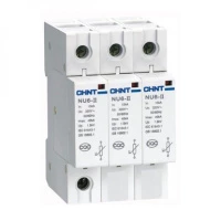 Ограничитель импульсных перенапряжений NU6-II 3Р In=40kA Uc=460B Im=100kA(CHINT)