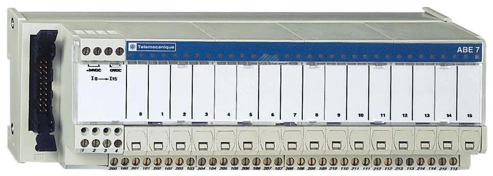 TELEFAST БАЗА НА 16 ДИСКР СТАТИЧЕСКИХ ВЫХ (24VDC/0.5 A), С ОБНАРУЖЕНИЕМ НЕИСПР