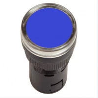Лампа AD16DS(LED)матрица d16мм синий 230В AC ИЭК