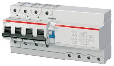 Выключатель автоматического дифференциального тока, DS804N C 125/0,3 A S
