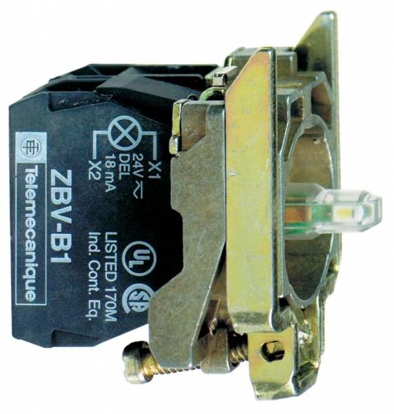КОРПУС КНОПКИ 22ММ 240В С ПОДСВЕТКОЙ ZB4BW0M11