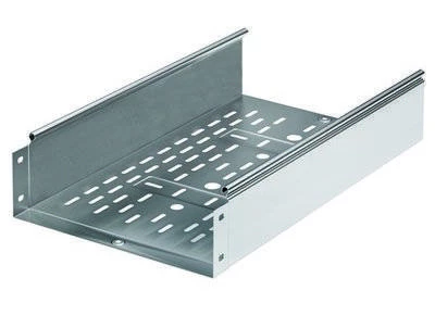Лоток перфорированный 600х100 L 3000 толщ. 1,2 мм, горячеоцинкованный
