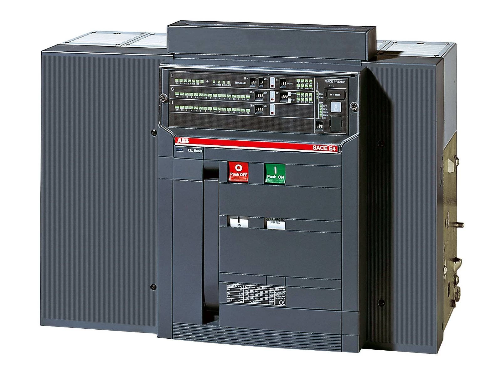 Выключатель автоматический стационарный E4H 4000 PR121/P-LI In=4000A 4p F HR
