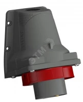 Вилка для монтажа на поверхность Easy&Safe 332EBS6W,32A,3P+E,IP67,11ч