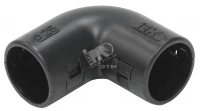 Поворот открывающийся на 90гр. CI32G IEK черный