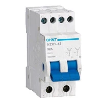 Модульный переключатель NZK1-32 1P 32А 3 положения (CHINT)