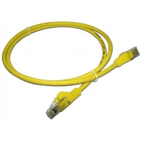 Патч-корд LANMASTER LSZH UTP кат.5e, 2.0 м, желтый