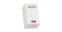 Настенная розетка NIKOMAX, 1 порт, Кат.6 (Класс E), 250МГц, RJ45/8P8C, FT-TOOL/110/KRONE, T568A/B, полный экран, со шторкой, белая - гарантия: 5 лет расширенная / 25 лет системная